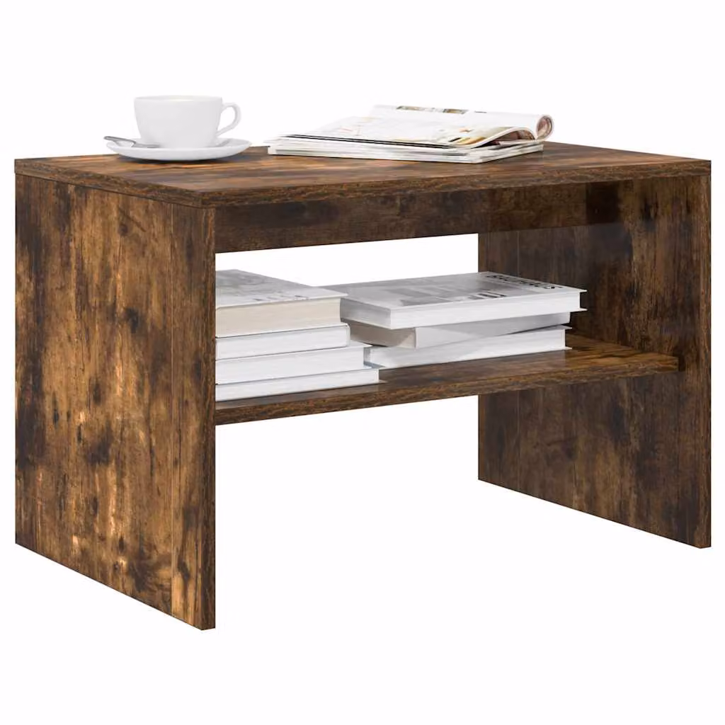vidaXL Mobile Porta TV Moderno in Legno Marrone con Ruote L/P/H: 60 x 40 x 40 cm