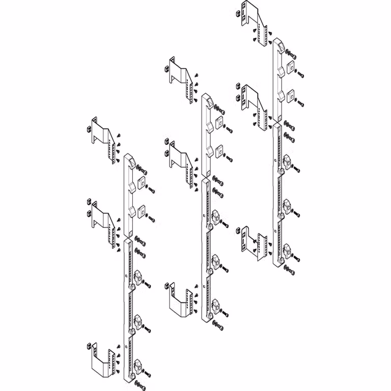 Modulo barra collettrice ABN piatto 3-4FB/8RE 185 mm per CU 40x10 - 60x10 mm, 5 poli, EBM 150 mm MFS48905