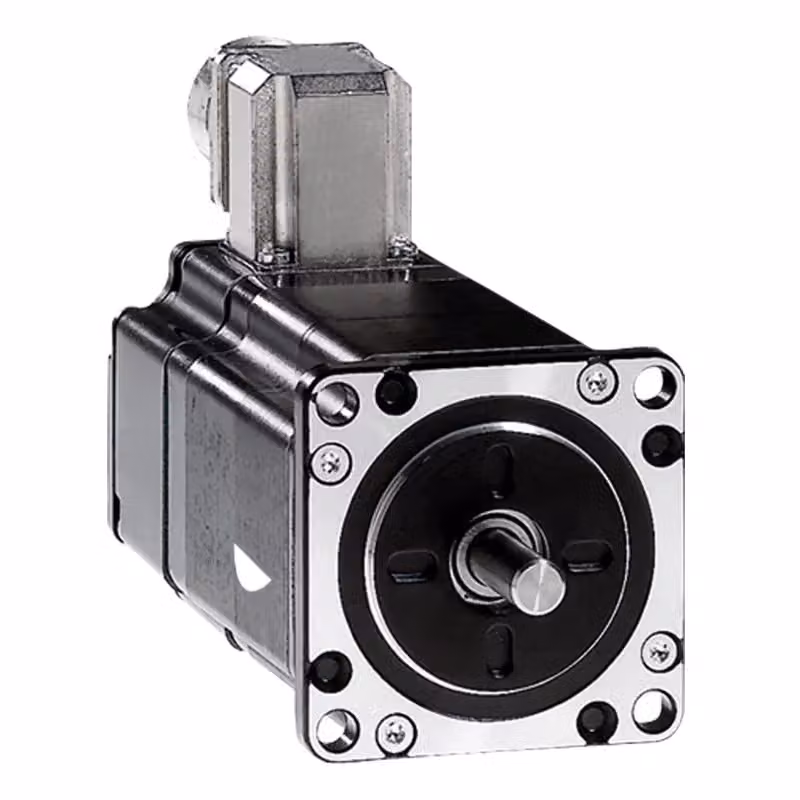 Motore passo-passo trifase Schneider Electric, 1,70 Nm, albero Ø 8 mm, L=79 mm, senza freno, codice BRS368H130AAA