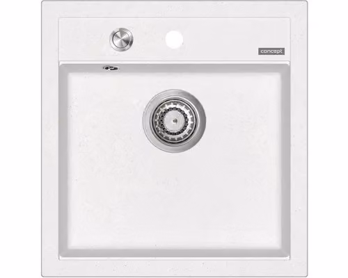 Lavello in granito CONCEPT Cubis 51x49 cm bianco DG00C50WH