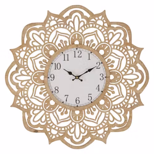 Orologi OROLOGIO DA MURO CARVING CM Ø 60X4,5 Mauro Ferretti