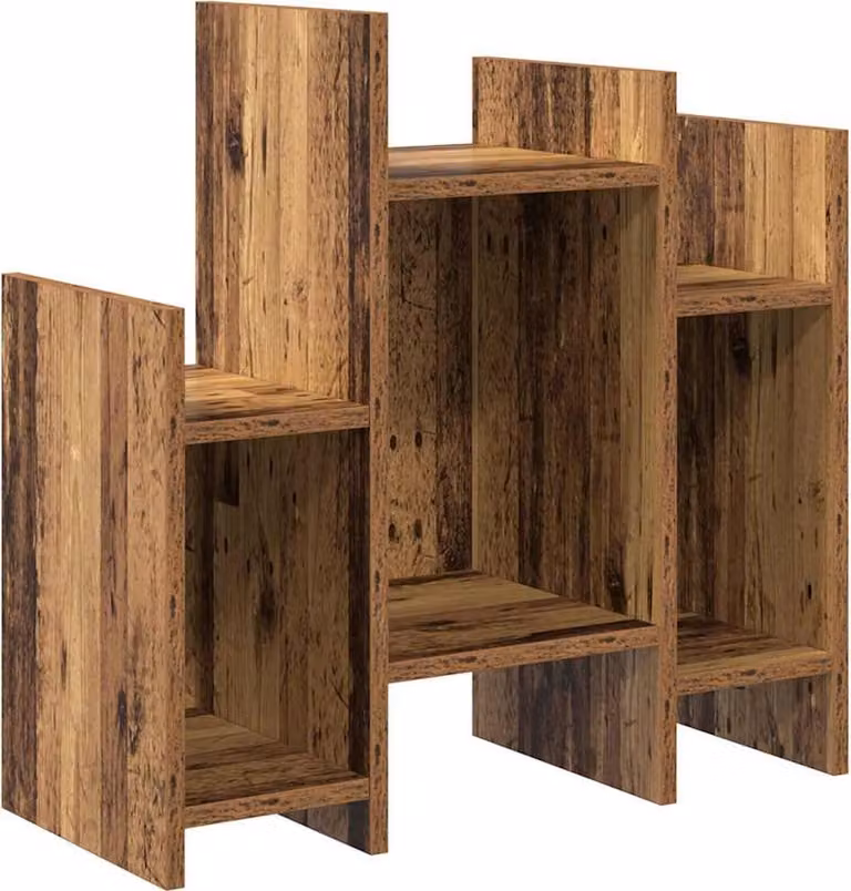 Mobile laterale Legno vecchio 60 x 26 x 60 cm Legno multistrato