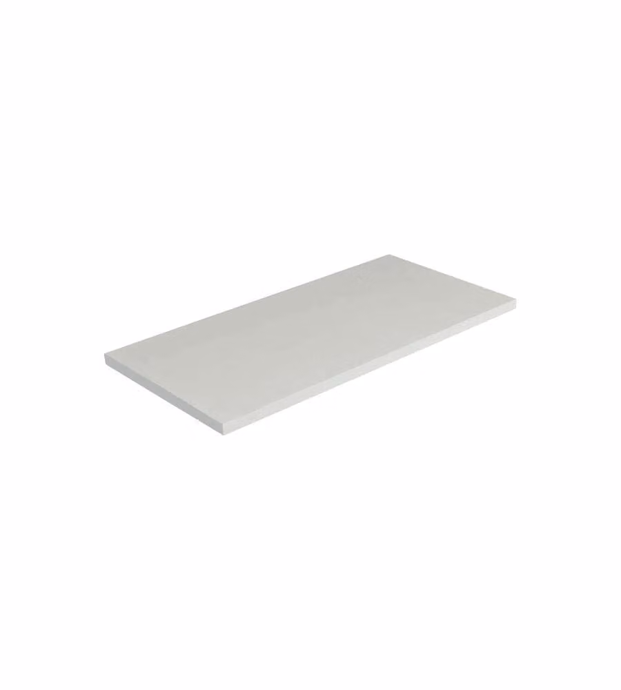 Pircher Ripiano melaminico 18x400x600 mm bianco bordato 4 lati