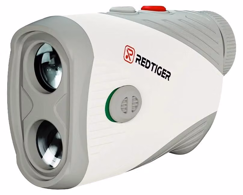 Misuratore di distanza per golf, portata di 1200 yard, ingrandimento 7x, colore grigio, portata 1000 metri