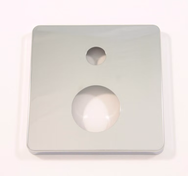 Rosone Ideal Standard per miscelatore vasca UP kit 2 157 x 157 mm