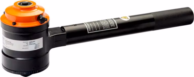 Moltiplicatore di coppia manuale Bahco da 1/2" con braccio di reazione diritto, rapporto di trasmissione 1:26 (4500 Nm)