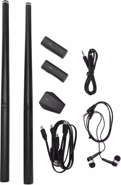 Percussione Virtuale Bluetooth con Batteria Ricaricabile, Simulazione Suono Professionale e Motore Sensoriale, Colore Nero