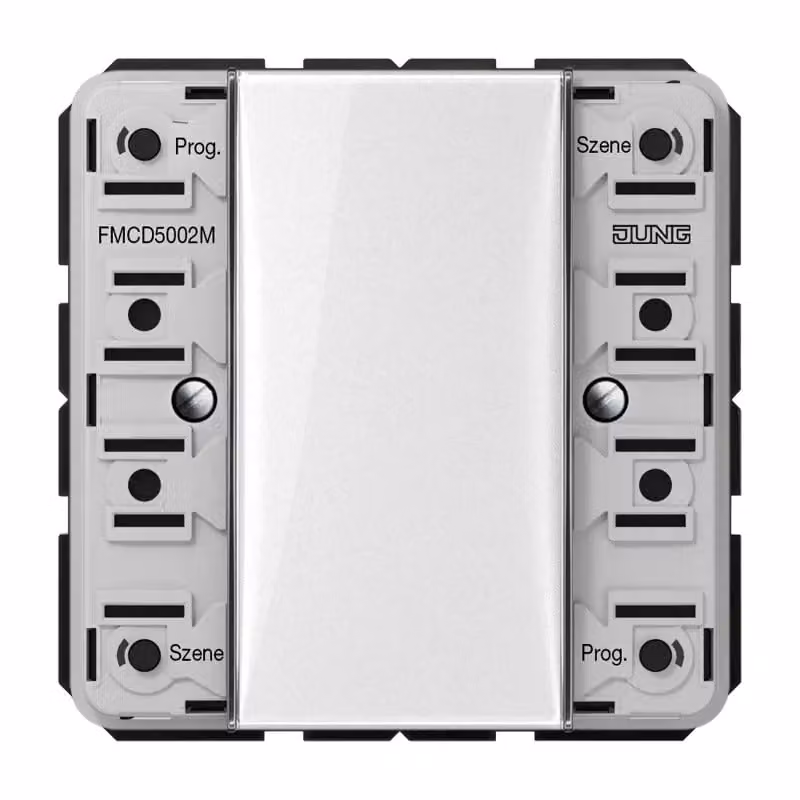 Modulo trasmettitore da parete wireless Jung FMCD5002M eNet a 2 canali