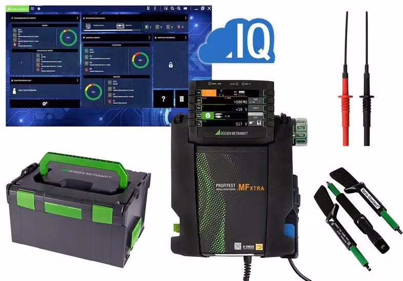 GOSSEN-METRAWATT Gossen Metrawatt PROFiTEST MF XTRA starter set di strumenti di prova VDE, tester di installazione