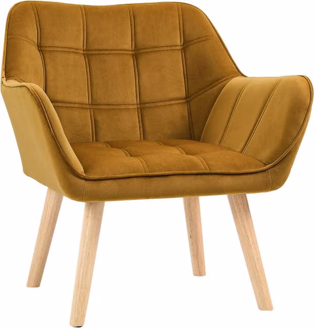 Poltrona con schienale alto, poltrona singola, reclinabile con rivestimento in velluto, stile scandinavo, gambe rialzate, poliestere vellutato,