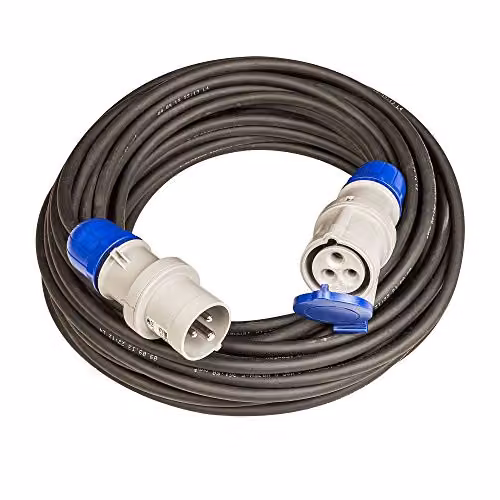 Prolunga 230 V - 20 metri - IEC309 - H07RN-F 3 x 1,5 mm²