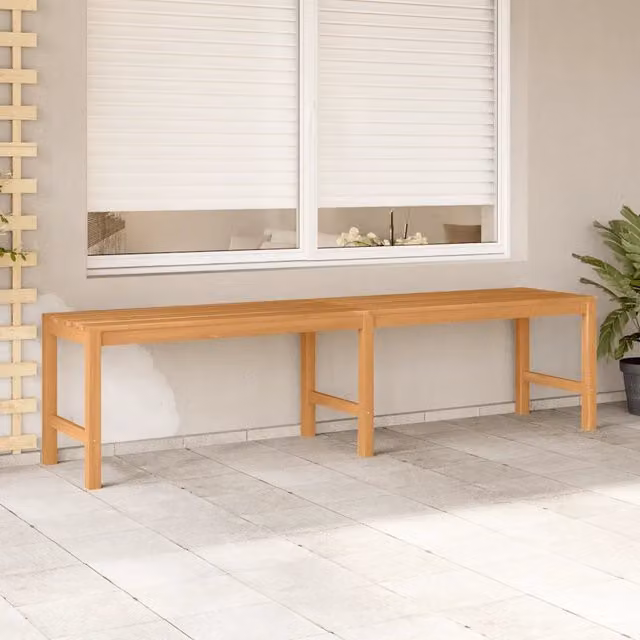 Panchina da Giardino 180 cm in Legno Massello di Teak 316633