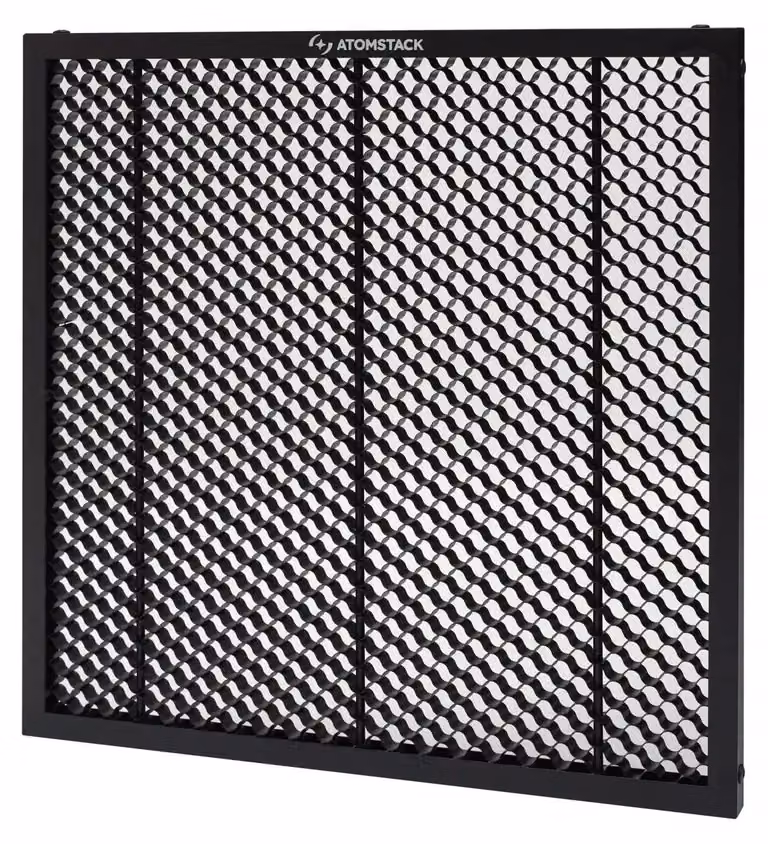 Tavolo da incisione laser - Piano a nido d'ape - Piattaforma di taglio - Area di lavoro: 300 x 300 mm