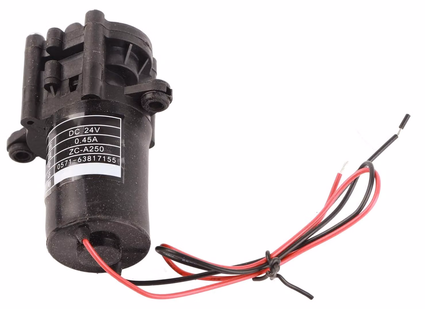 Mini pompa acqua a ingranaggi, 24V DC, autoaspirante, resistente alla corrosione, portata di 1,88 litri al minuto