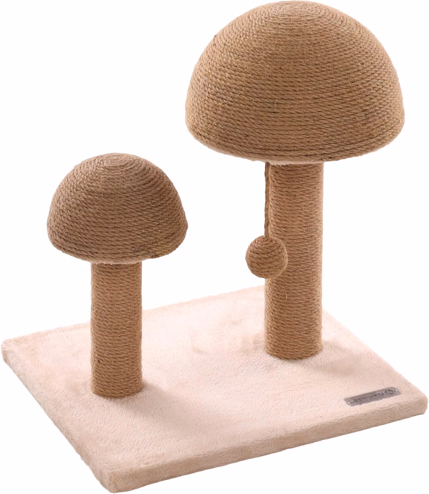 Fenicottero tiragraffi Nisha beige