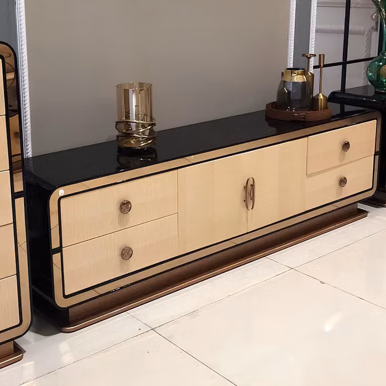 Kommode Design Kommoden Kommoden Schränk Schrank Sideboard Hoch Hochglanz Regal