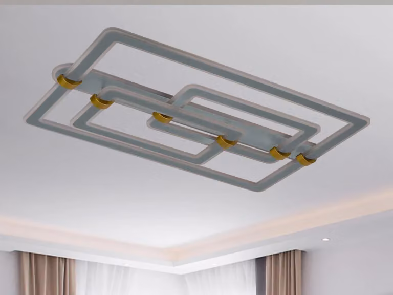 Lampada a soffitto a LED con telecomando, 280W - J3343/S