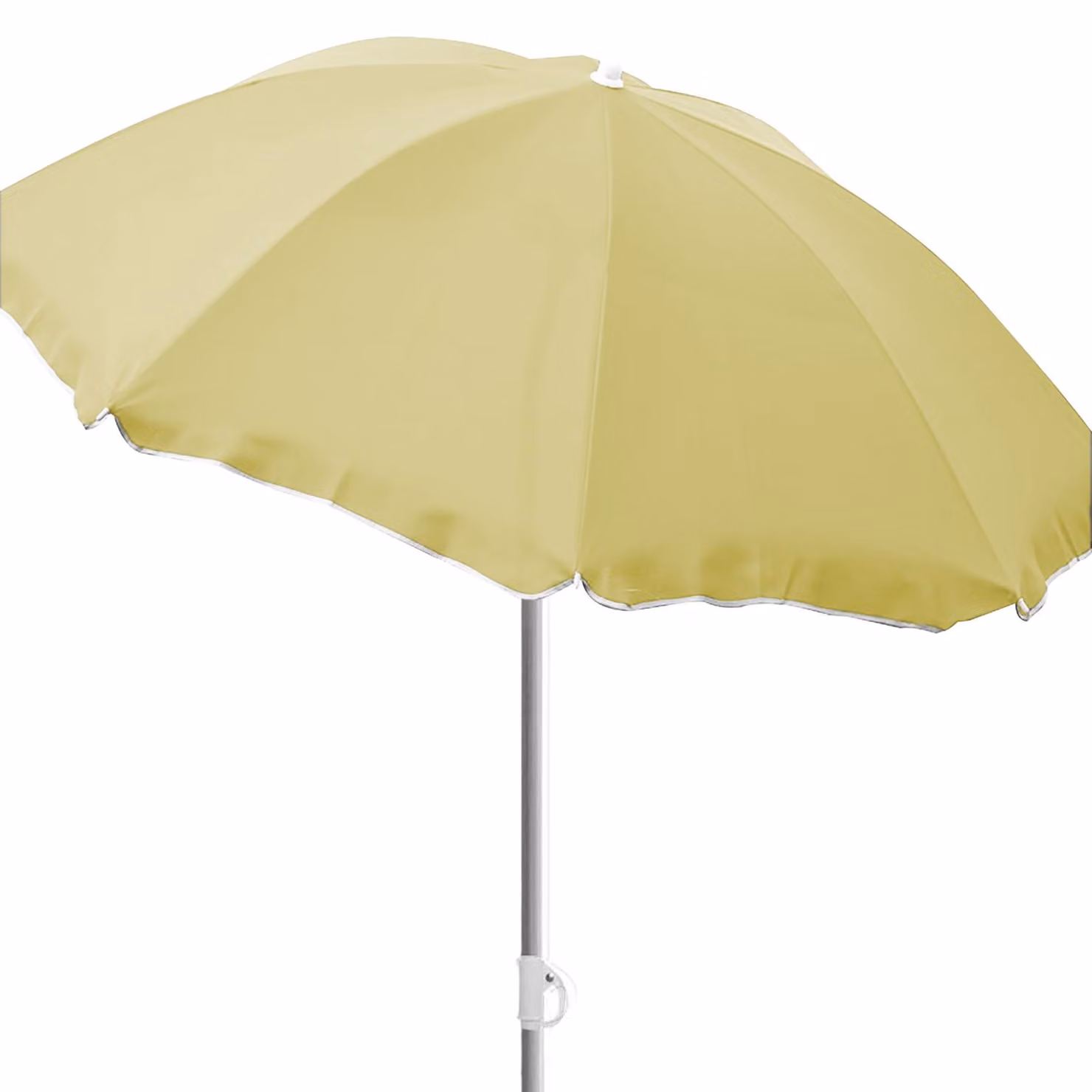 Ombrellone rotondo Ø1,80m in nylon beige