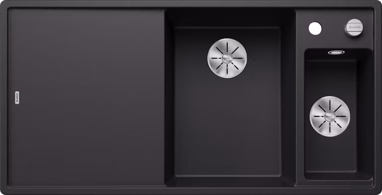 BLANCO AXIA III 6 S SILGRANIT nero