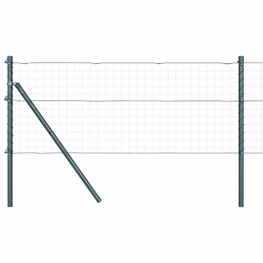 Set di 26 pali per recinzione interrati vidaXL, colore verde, L/P/H: 3,2 x 3,2 x 120 cm – 2