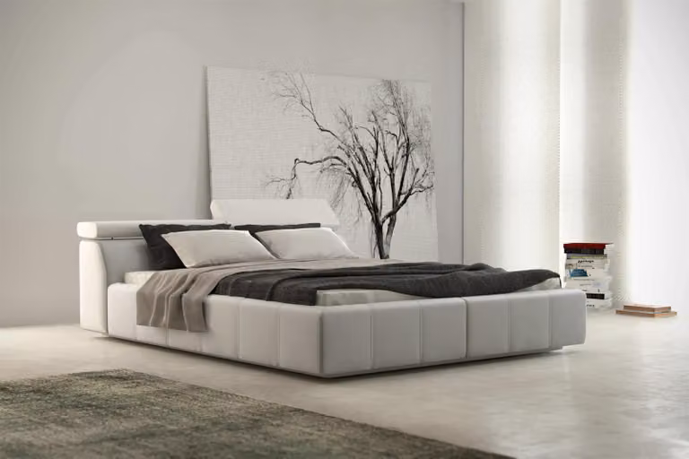 Bett Designer Polsterung Hotel Doppelbetten Multifunktion Betten 180 x 200