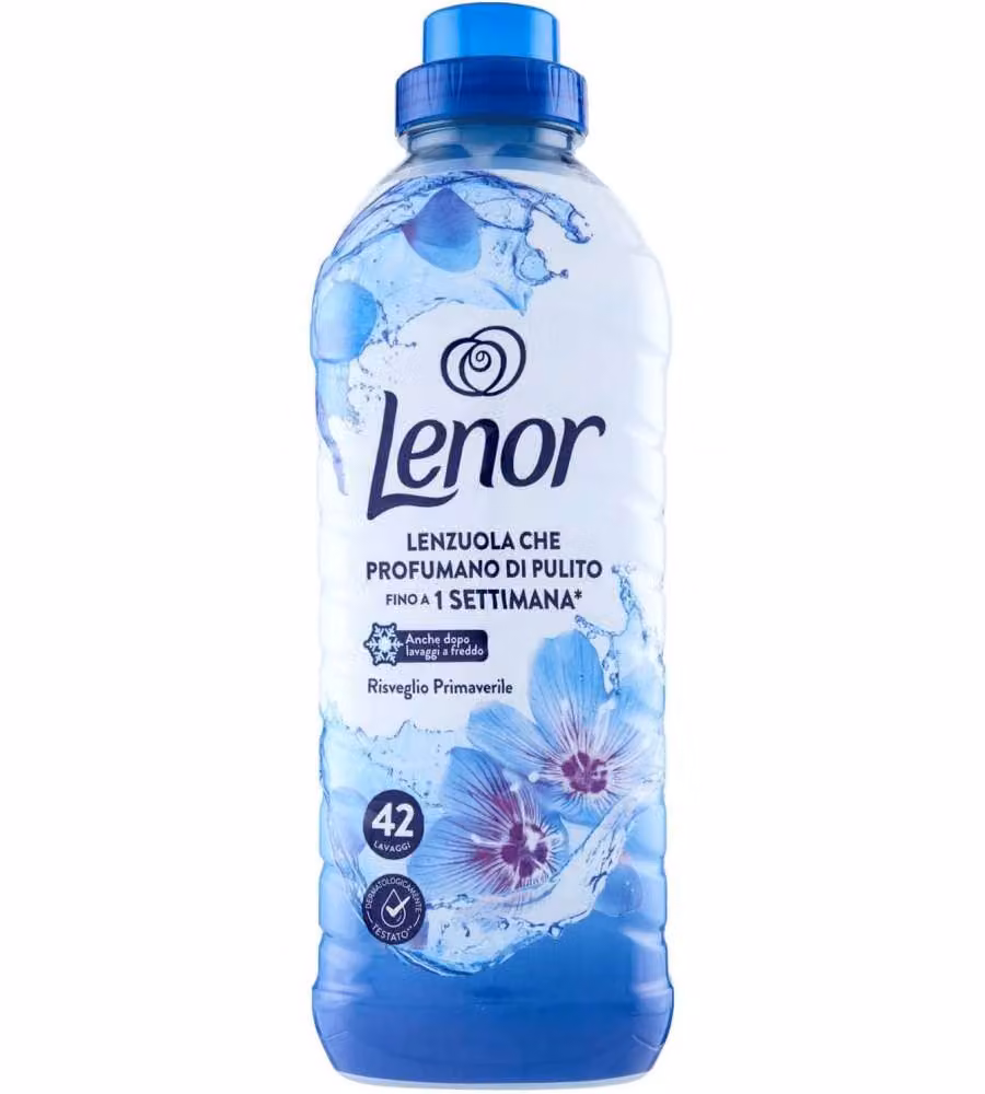 Lenor Ammorbidente Concentrato Risveglio Primaverile 840ml - Cura Delicata