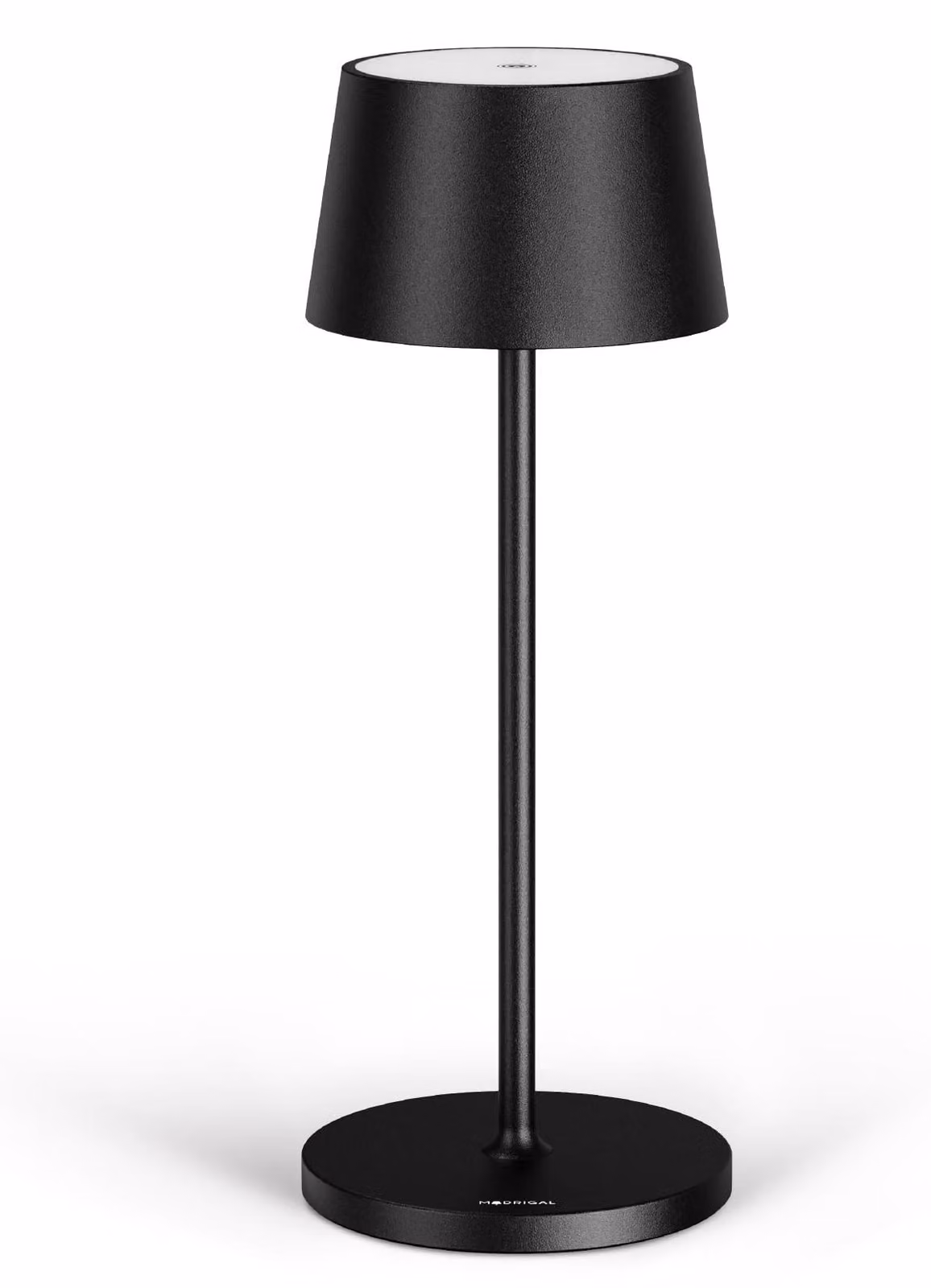 Lampada da tavolo LED ricaricabile Stilosa 3 XL, dimmerabile, grado di protezione IP54, adatta per interni ed esterni, con porta USB-C, luce calda, design elegante, colore nero
