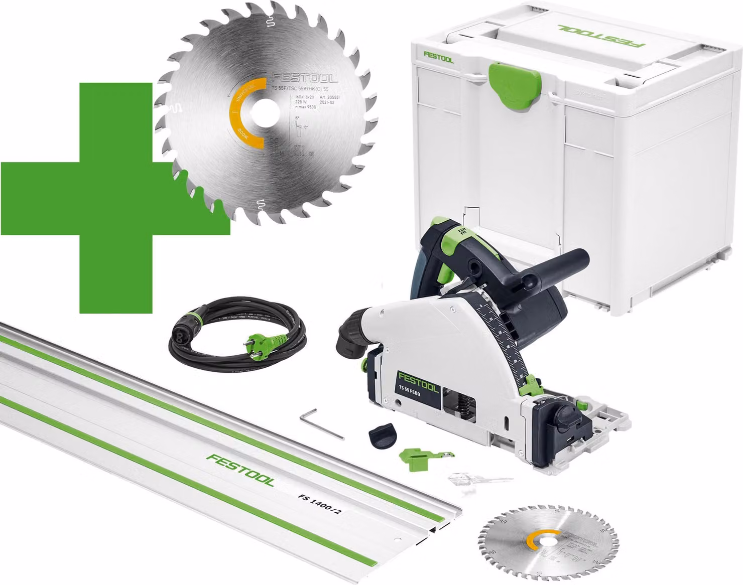 Sega circolare Festool TS 55 FEBQ-Plus-FS Master Edition | 577843A