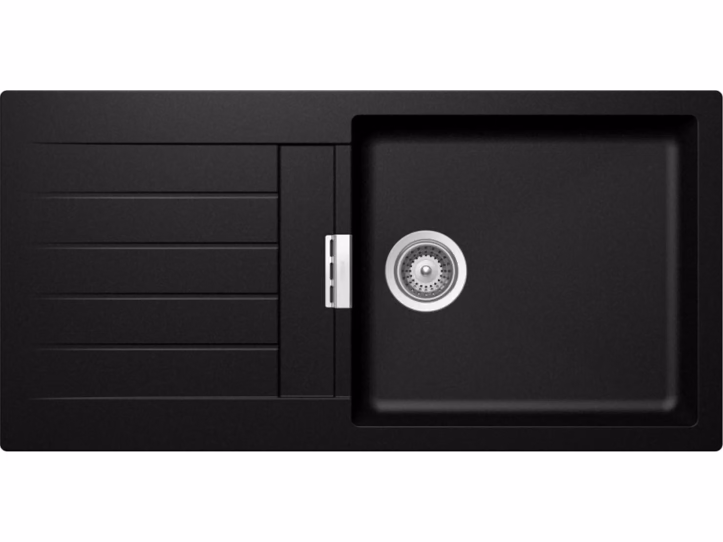 Lavello da incasso Schock Signus D-100L A Sovrapposizione Magma incl. tagliere in legno