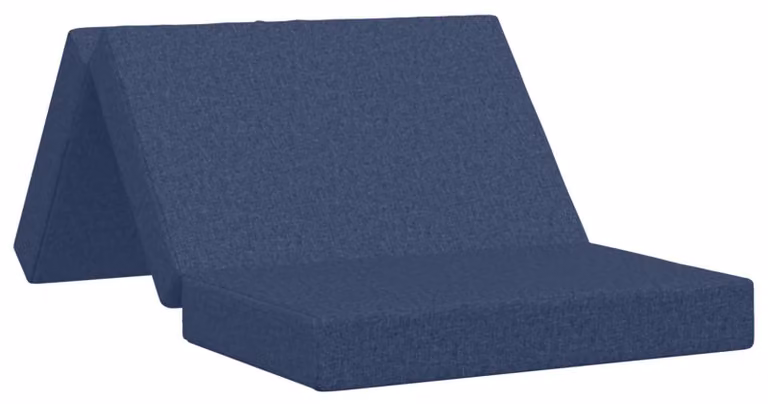 Divano Letto Pieghevole 100 x 67 x 45 cm Blu