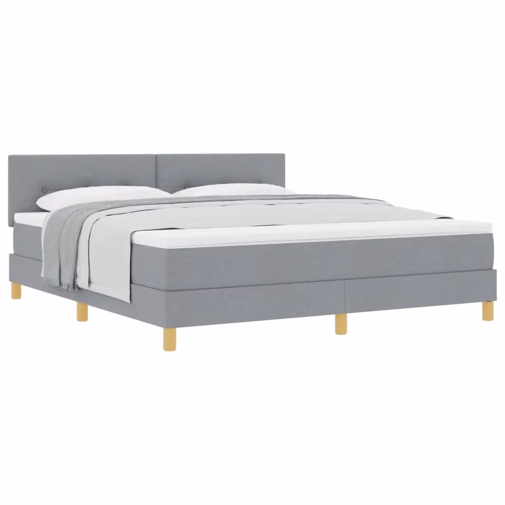 Letto ibrido moderno vidaXL in tessuto grigio L: 180 cm, P: 200 cm, H: 280 cm – 2