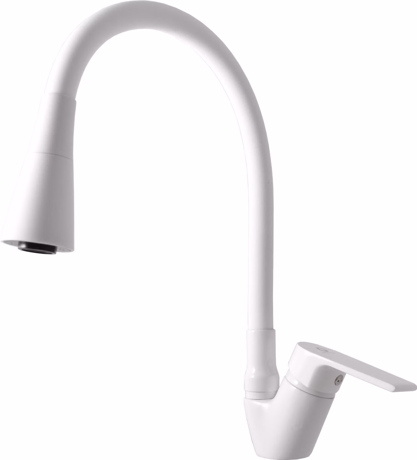 COLORADO - Miscelatore per lavello con maniglia flessibile, bianco - lucido CO106.0/13B, RAV Slezák