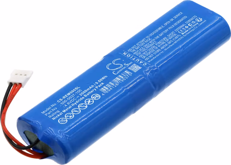 TECHTEK Batteria compatibile con [RAE Systems] MultiRAE Plus, MultiRAE Qrae, PGM-50 sostituisce 0059 0039 0037, per 500-0037-100, per CD500-0059-000-