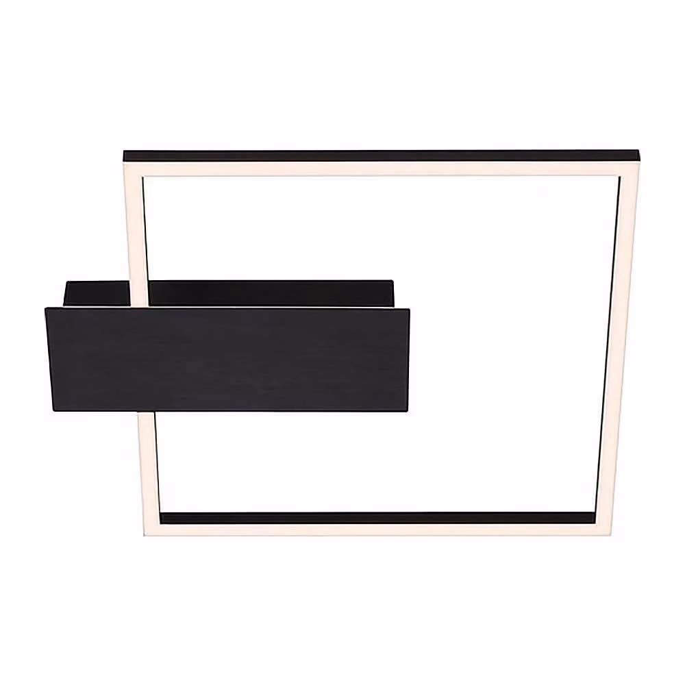 Plafoniera LED Briloner 12 W 1400 lm 3000 K nero