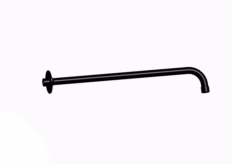 Slezák-RAV: Supporto laterale per soffione 40 cm nero opaco MD0150CMAT Nero opaco