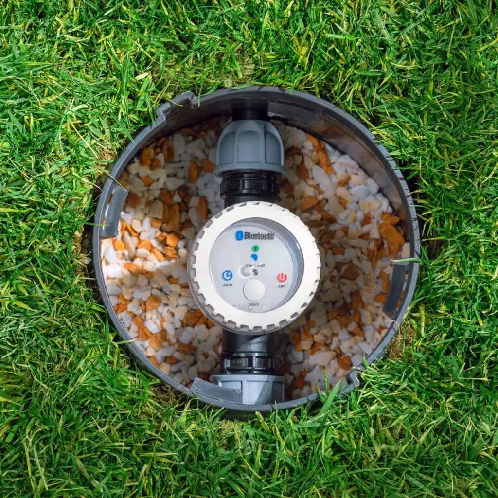 Elettrovalvola programmabile Claber Elettra BT con tecnologia Bluetooth e app, colore bianco – 2
