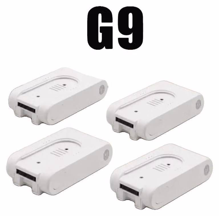 Batteria, capacità 3500mAh, compatibile con dispositivi per la casa intelligente, modello G9-3500mAh, confezione da 4 pezzi