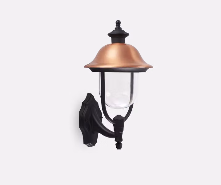 Applique SANGHAI 1xE27/40W,IP44, rame L: 248, H: 492, attacco E27, dimmerabile