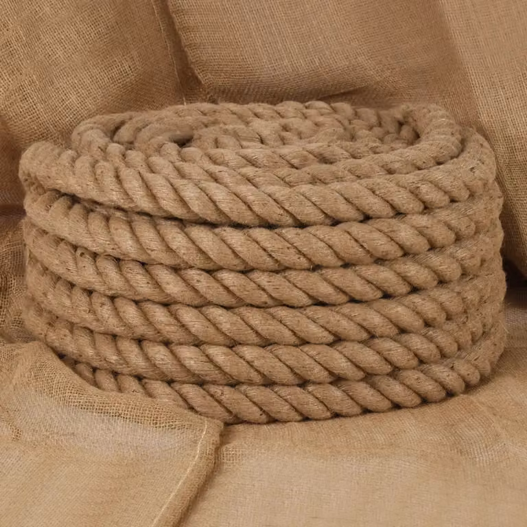 Corda in juta vidaXL beige lunga 25 m spessa 36 mm