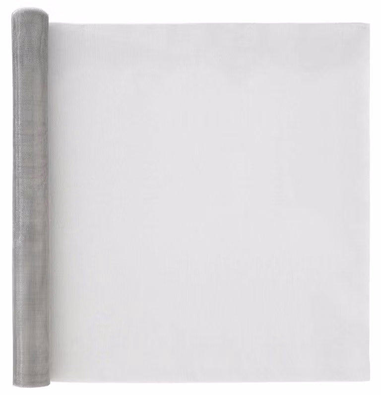 Maison Exclusive - Rete metallica, 80 x 1000 cm, 18 maglie, acciaio inossidabile 304, colore argento