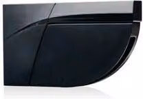 Sensore singolo per porte battenti destra Flatscan SW 790/2011 nero ATN
