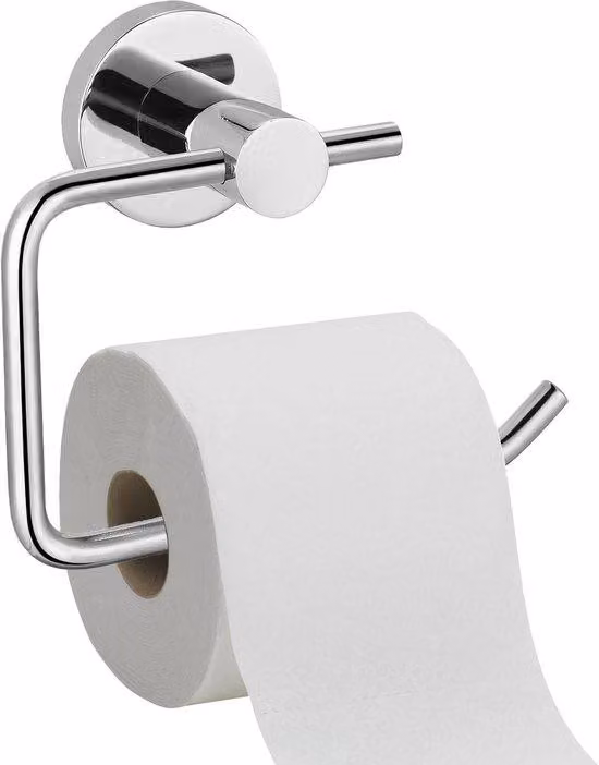 Portasapone in acciaio inossidabile, montaggio a parete, autoadesivo o da fissare con trapano, cromato lucido, per bagno, WC, cucina - 1 pezzo