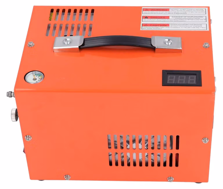 Compressore d'aria ad alta pressione con sistema di raffreddamento a ventola, 300W