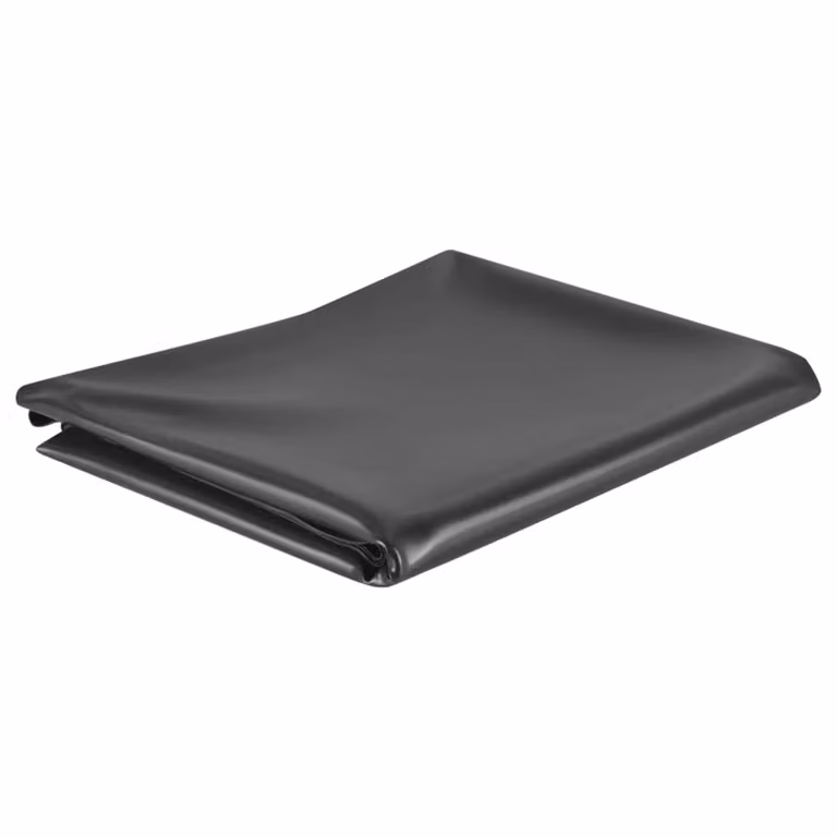 Fodera per stagno vidaXL in PVC nero, L: 9 m x P: 2 m, spessore 0,5 mm