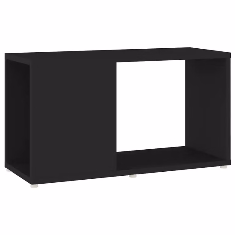 vidaXL Mobile TV Nero 60x24x32 cm in Truciolato