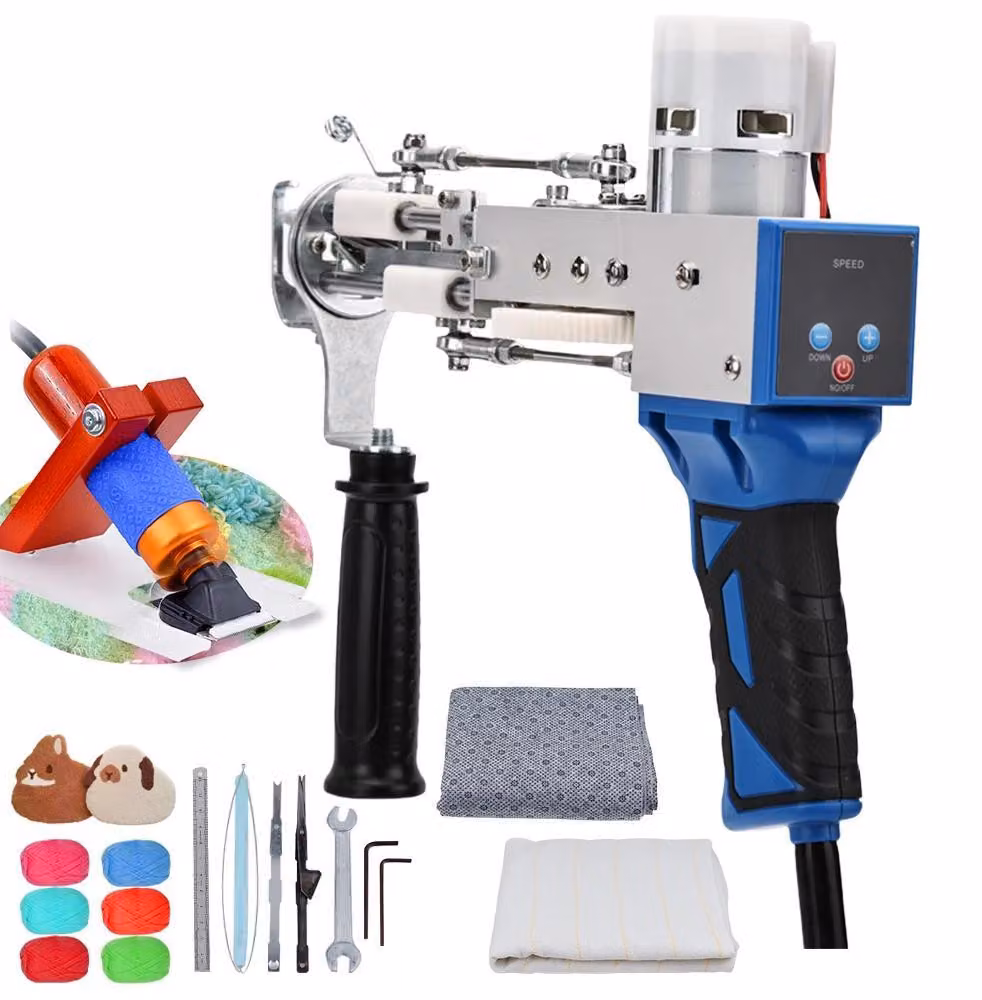 Pistole per applicazione di fibre, design portatile, alta efficienza, display digitali