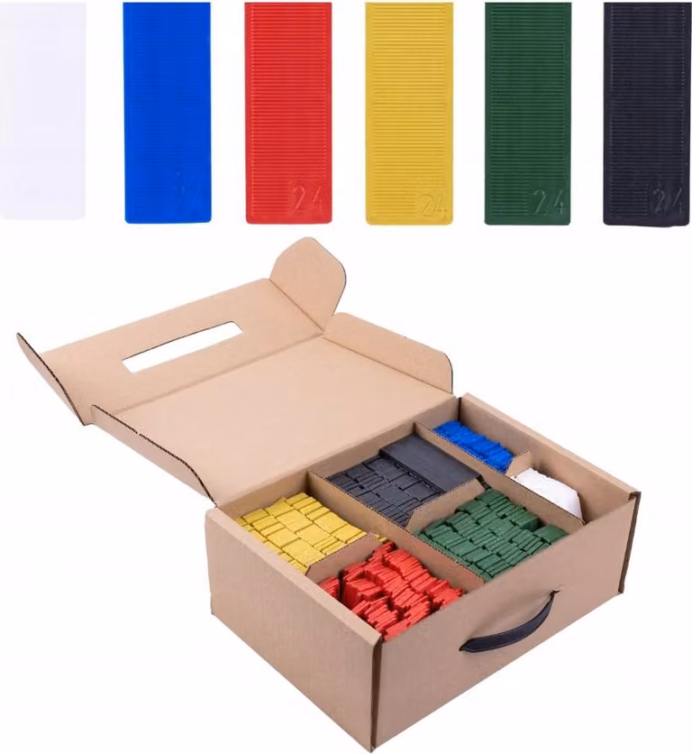 Distanziali - Supporti di distanziamento M24600 - 24x100 mm - Confezione mista da 600 pezzi - Resistenti - Montaggio preciso