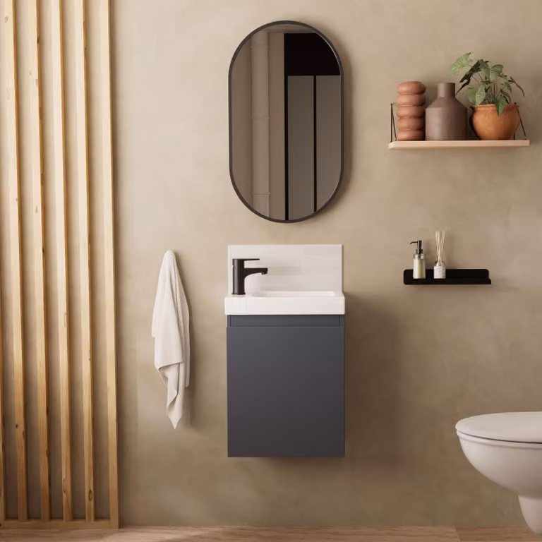 Mobile lavabo LISA + specchio ovale