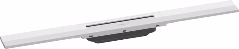 Scarico a pavimento RainDrain Flex 700, bianco opaco, da accorciare, 70 cm
