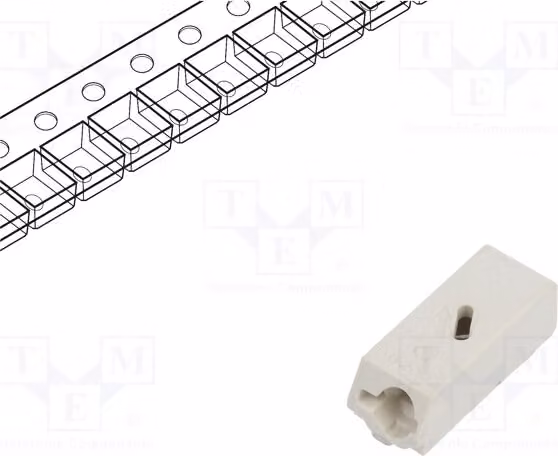 5 connettori: Sezioni di connessione: 1, 10A, 6mm, modello DG2003, per cavi da 0,5÷1,5mm². Codice: DG2003-6.0-01P-11-01